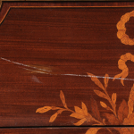 Louis XVI Style Marquetry-Inlaid and Bronze-Mounted Marble-Top Commode - Image 10