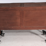 Louis XVI Style Marquetry-Inlaid and Bronze-Mounted Marble-Top Commode - Image 8