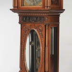 Monumental Harris & Harrington Model 9 Chiming Tall Case Clock - Image 2
