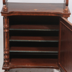 Victorian Burl Walnut and Marquetry-Inlaid Music Stand - Image 5