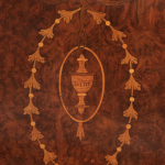 Victorian Burl Walnut and Marquetry-Inlaid Music Stand - Image 6